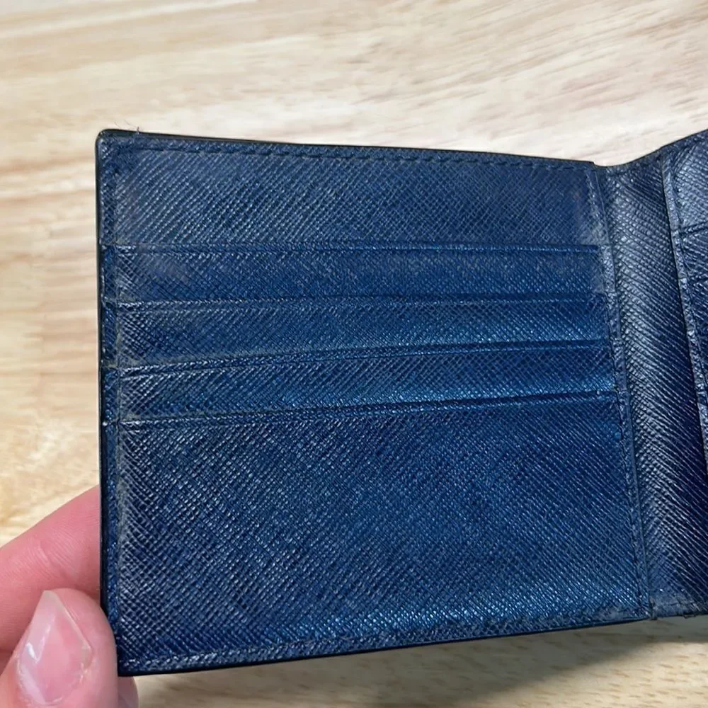 Michael Kors Navy Blue Wallet - Picture 4 of 8
